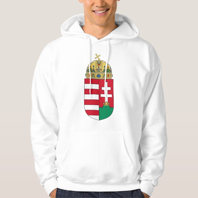 Hungary Coat of arms HU Hoodie (Front)