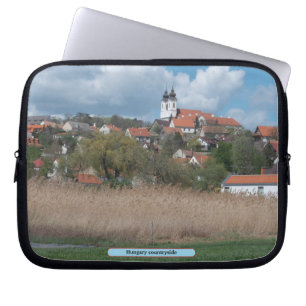 Hungary countryside laptop sleeve