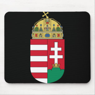 hungary emblem mouse pad