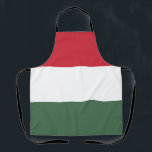 Hungary Flag Apron<br><div class="desc">Patriotic flag of Hungary.</div>