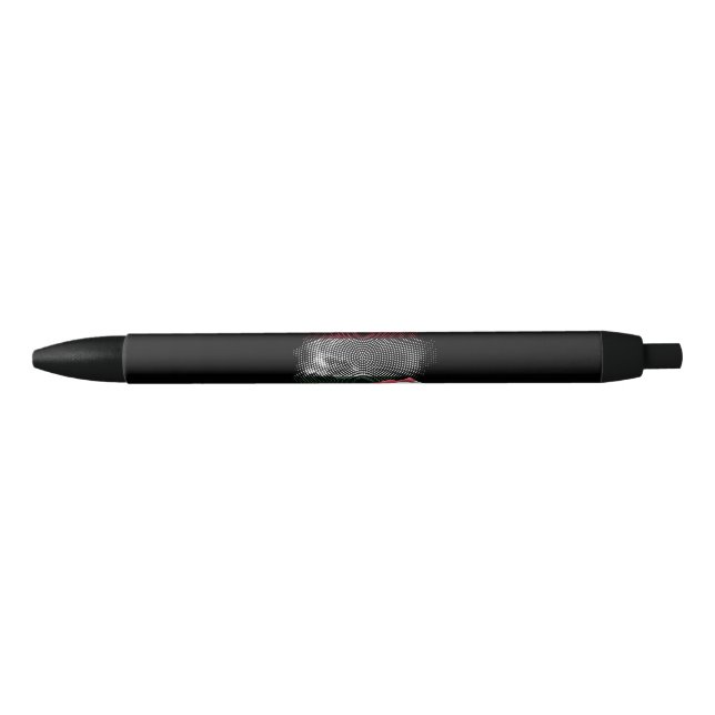 Hungary flag black ink pen (Front)
