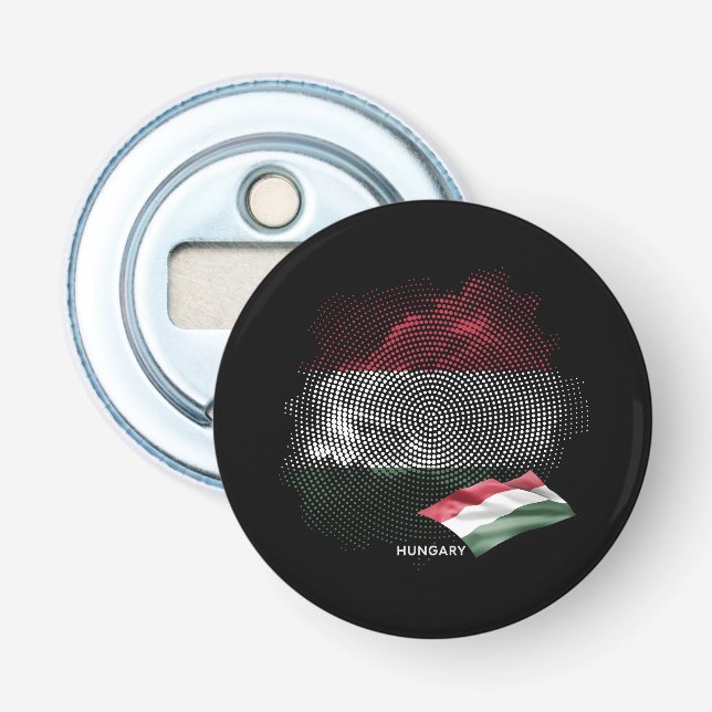 Hungary flag bottle opener (Front)