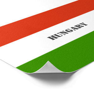 Hungary Flag,Budapest Poster