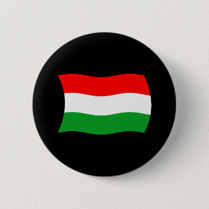 Hungary Flag Button