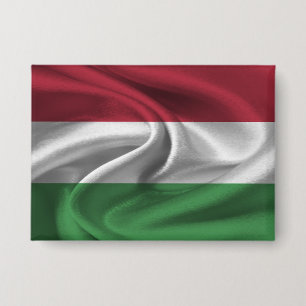 Hungary Flag Button