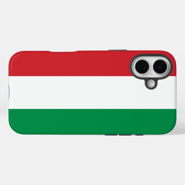 Hungary Flag Case-Mate iPhone Case (Back (Horizontal))