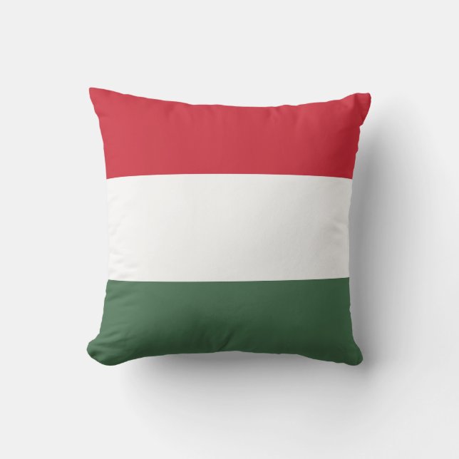 Hungary Flag Cushion (Front)