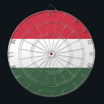 Hungary Flag Dartboard<br><div class="desc">Hungary Flag</div>