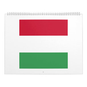 Hungary Flag Emblem Calendar