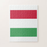 Hungary Flag Emblem Jigsaw Puzzle<br><div class="desc">Hungary Patriotic Home Gift Design. Hungarian Country Sign Souvenir. National Politics Mark Present. Homeland Symbol Presentation.</div>