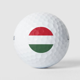 Hungary Flag Golf Balls