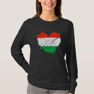 Hungary Flag I Love It Is In My Dna For Hungrians T-Shirt