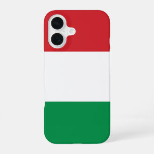 Hungary Flag iPhone 16 Case
