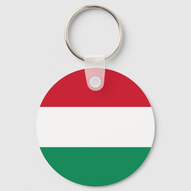 Hungary flag key ring (Front)