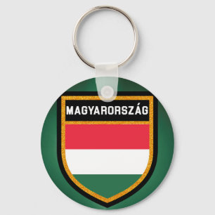 Hungary Flag Key Ring
