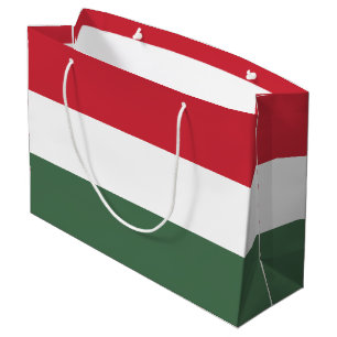Hungary Flag Large Gift Bag