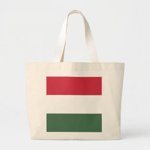 Hungary Flag Large Tote Bag