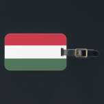 Hungary Flag Luggage Tag<br><div class="desc">Hungary Flag</div>