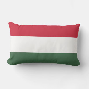 Hungary Flag Lumbar Cushion