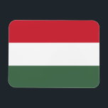 Hungary Flag Magnet<br><div class="desc">Patriotic flag of Hungary.</div>