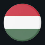 Hungary Flag Magnet<br><div class="desc">Patriotic flag of Hungary.</div>
