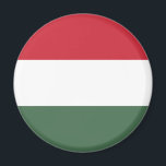Hungary Flag Magnet<br><div class="desc">Patriotic flag of Hungary.</div>