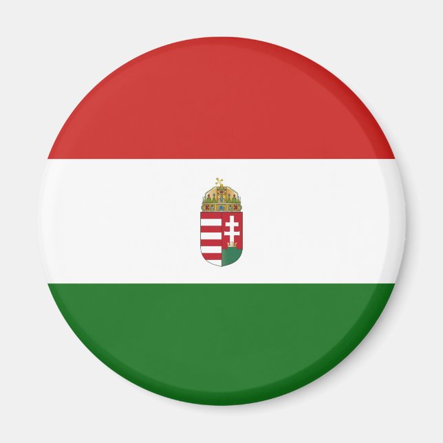  Hungary flag  Magnet (Front)