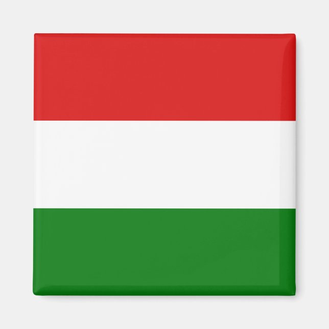 Hungary Flag Magnet (Front)