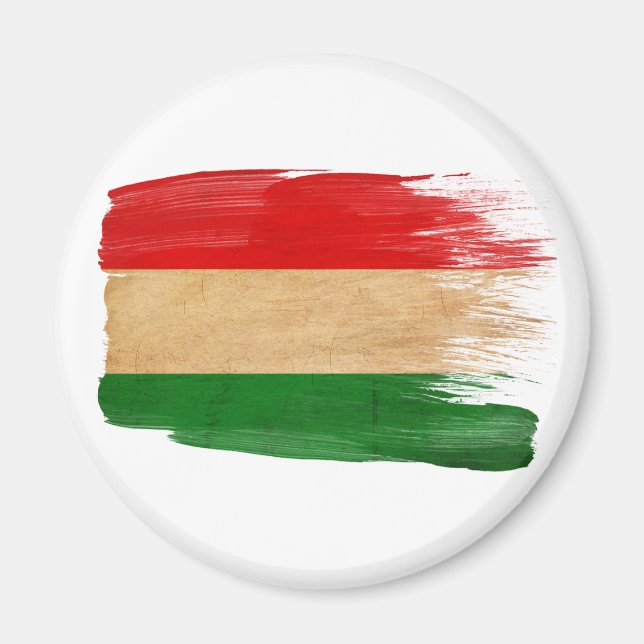 Hungary Flag Magnets (Front)