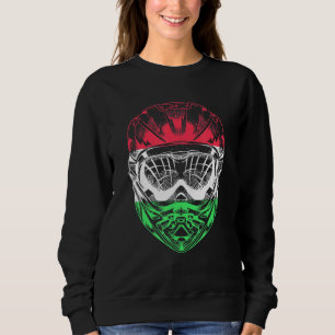 Hungary Flag Mountain Bike Motorcycle Helmet Sweatshirt