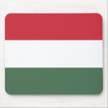 Hungary Flag Mouse Pad<br><div class="desc">Patriotic flag of Hungary.</div>