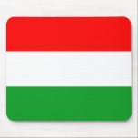 Hungary Flag Mouse Pad<br><div class="desc">Flag of Hungary</div>
