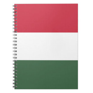 Hungary flag notebook