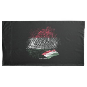 Hungary flag pillowcase