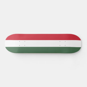 Hungary Flag Skateboard