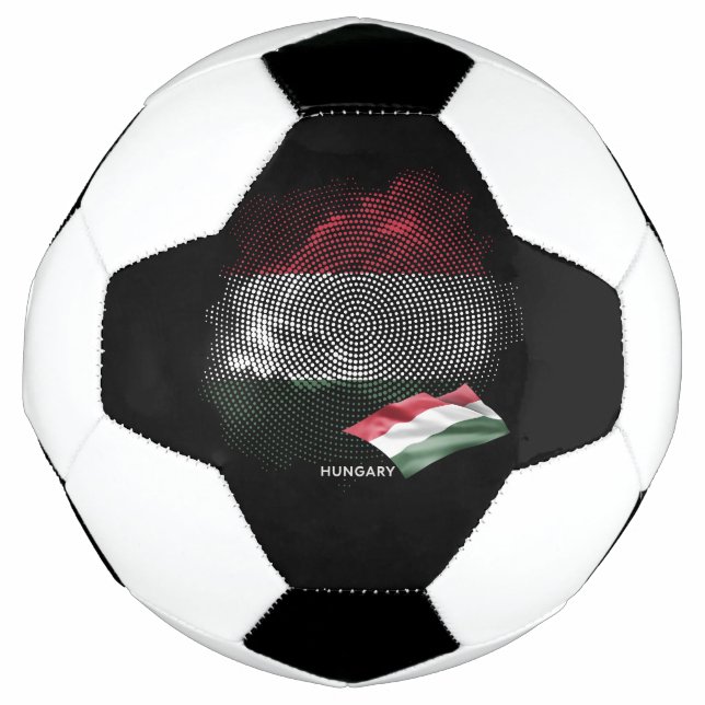 Hungary flag soccer ball (Front)
