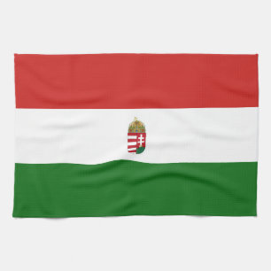 Hungary flag  tea towel