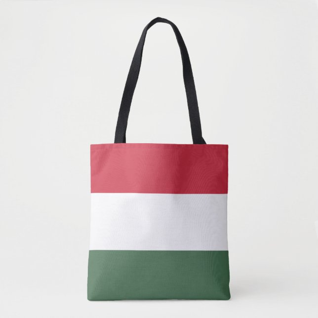 Hungary Flag Tote Bag (Front)
