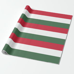 Hungary Flag Wrapping Paper