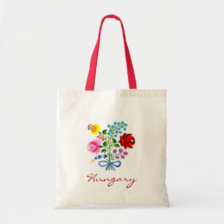 Hungary Flower Tote Bag