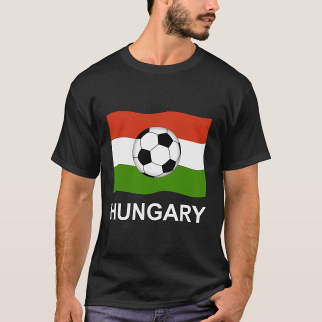 Hungary Futbol T-Shirt (Front)