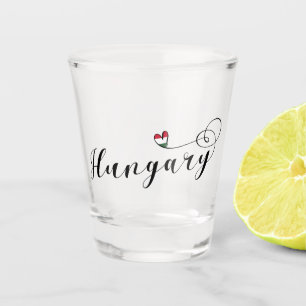 Hungary Heart T-Shirt, Hungarian Shot Glass