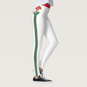 Hungary & Hungarian Flag fashion travel/sport fan  Leggings