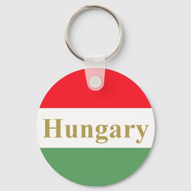 Hungary Key Ring (Front)