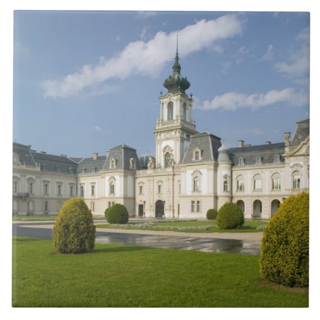 HUNGARY, Lake Balaton Region, KESZTHELY: 2 Tile (Front)