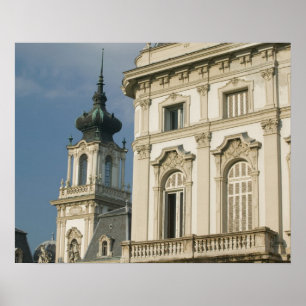 HUNGARY, Lake Balaton Region, KESZTHELY: Poster