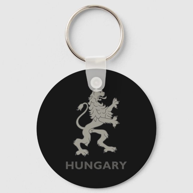 Hungary Lion Key Ring (Front)