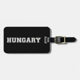 Hungary Luggage Tag