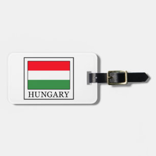 Hungary Luggage Tag