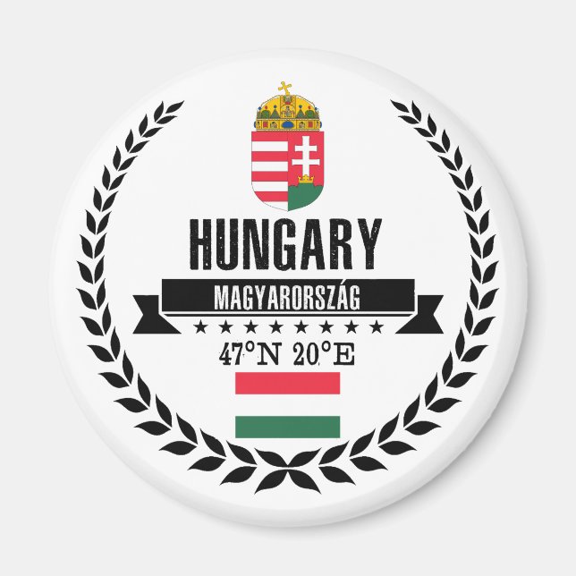 Hungary Magnet (Front)